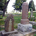 Elmira Cemetery monuments - 522 Elmira Road